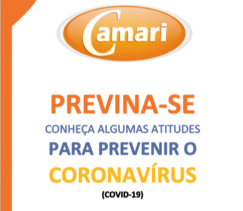Grupo Camari cria plano de contingência para previnir COVID-19