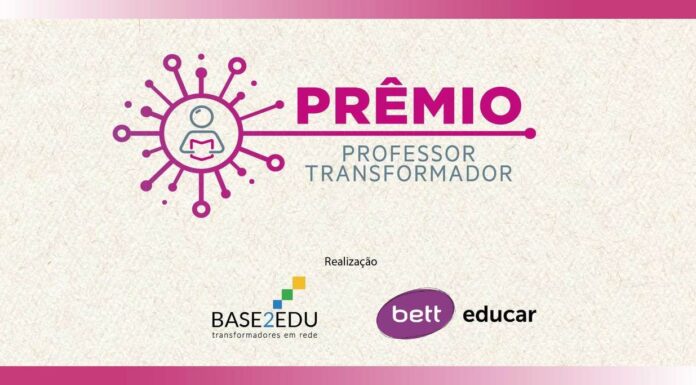 Estão abertas as inscrições para o Prêmio Professor Transformador 2021
